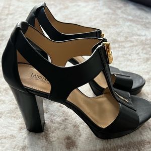 Women's Berkley T-Strap Platform Dress Sandals by Michael Kors